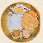 Best Crispy Chicken Cutlet with White Rice 黄金鸡排香米饭 in Cleveland, OH